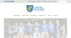 Desktop Screenshot of catholicmemorial.net